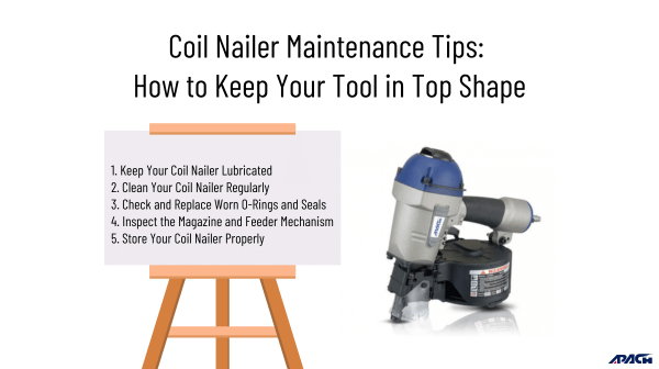 Coil Nailer Maintenance Tips: How to Keep Your Tool in Top Shape